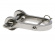Key pin shackle with cross pin, stainless steel (M6 x 14+9 mm)
