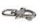 Hank with swivel, stainless steel (128 mm)