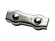 Wire rope clip, duplex, stainless steel (5 mm)
