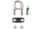 Lock fitting, class 3, stainless steel
