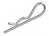 R-clip, stainless steel (2.5 mm)
