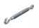 Rigging screw, eyelet/hook, stainless steel (M5)