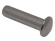 Cone terminal, rounded, stainless steel (3 mm)