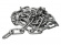 Chain, long link, DIN 763, galv. (8 mm)