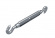 Rigging screw, hook/hook, stainless steel (M6)
