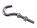 Hook with thread, stainless steel (89 mm)