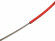 Wire Red  with PVC, 7 x 7 strands, stainless steel (3/5 mm)