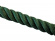 Decorative rope, green (36 mm)