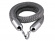 Rope with fittings for queue poles (black)