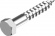 Coach screws A4, DIN 571 (10 x 50 mm)