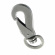 Snaphook hook with swivel, Stanless steel  (56 mm)
