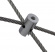 Cross-lock for wire, closed (4 mm)