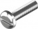 Slotted screw, pan head A4, DIN 85 (3 x 10 mm)