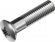 Machine screw, raised csk PZ A4, DIN 966 (2 x 5 mm)