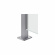Post for Glass railing Aluminium 50x50 Hight 1100mm