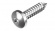 Self-tapping screw, pan head TX A4, DIN 9477 (4.8 x 25 mm, 10-pack)